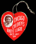 Chicago Children's Benefit League Tag, October 19, 1914